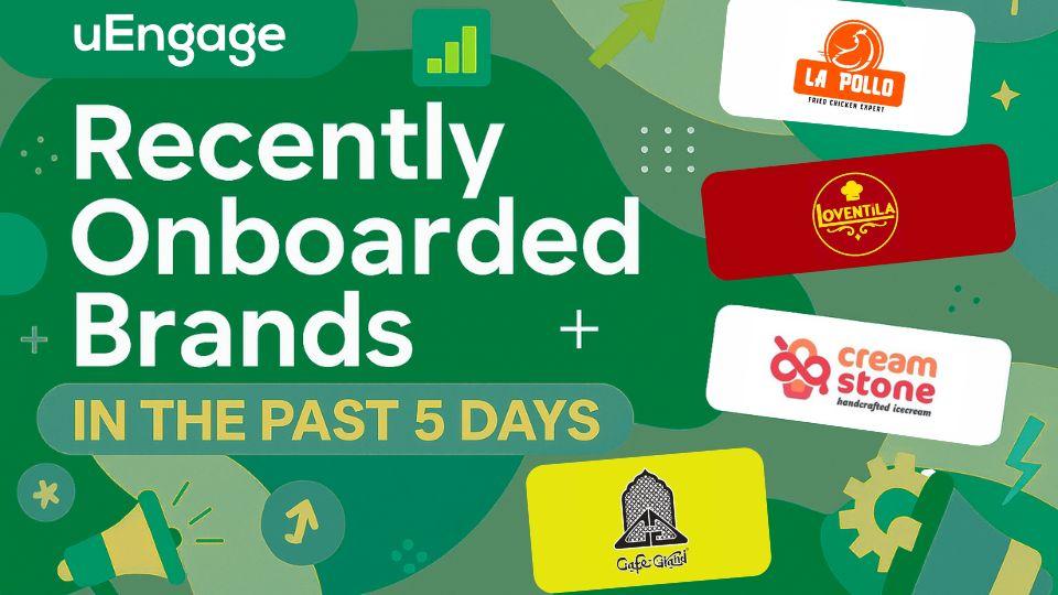 This Week on uEngage: 4 Brands Go Live with Direct Ordering