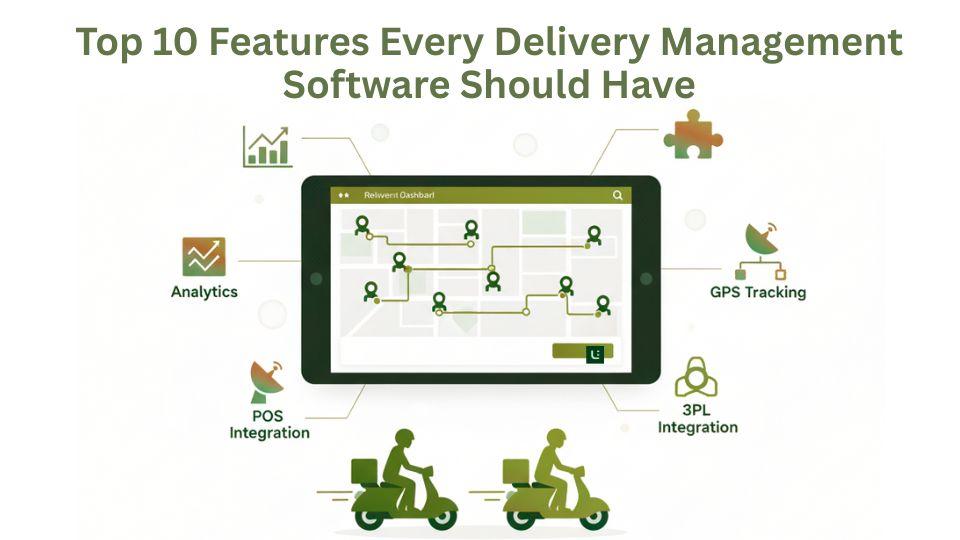 Top 10 Features Every Delivery Management Software Should Have in 2025