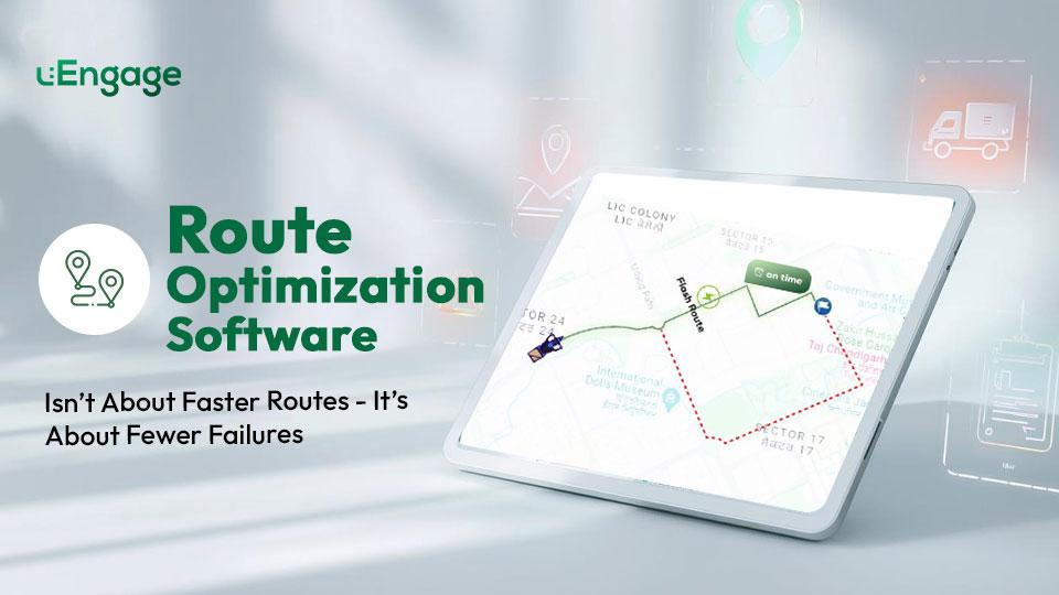 Route Optimization Software Isn’t About Faster Routes — It’s About Fewer Failures Route Optimization Software Isn’t About Faster Routes — It’s About Fewer Failures