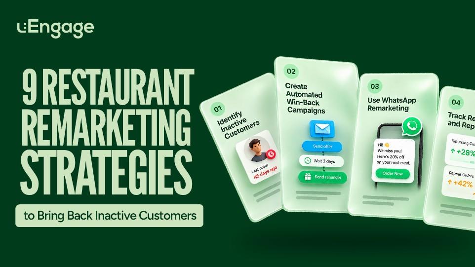 9 Restaurant Remarketing Strategies to Bring Back Inactive Customers 9 Restaurant Remarketing Strategies to Bring Back Inactive Customers