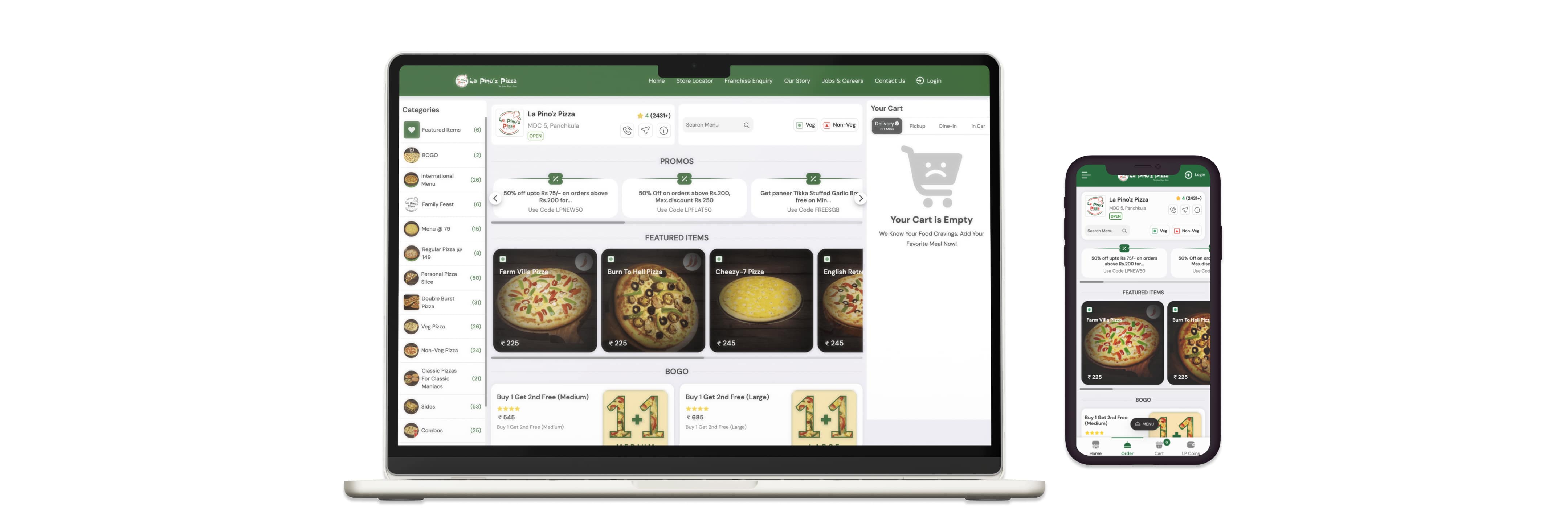 Web Ordering